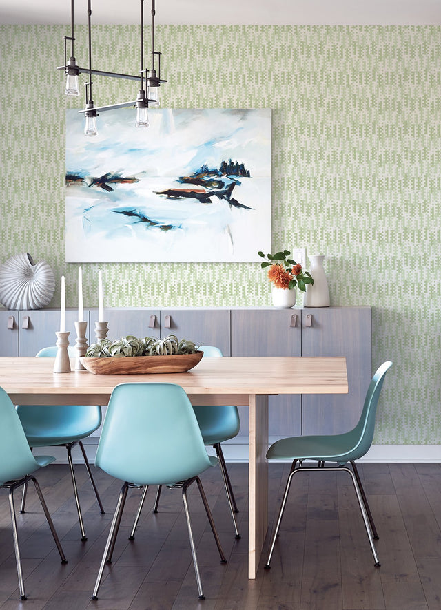 Erik Green Building Blocks Wallpaper with Retro Geometric Pattern - A-Street Prints 4066-26506