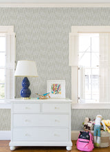 Erik Light Grey Building Blocks Wallpaper with Scandinavian Geometric Dot Motif - A-Street Prints 4066-26509
