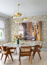 Karina Pastel Wildflower Garden Wallpaper with Botanical Floral Pattern, Farmhouse Style - A-Street Prints 4066-26523