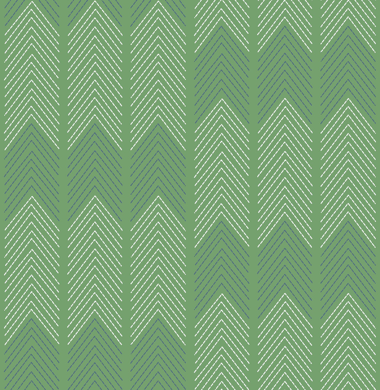 Nyle Green Chevron Stripes Wallpaper with Modern Graphic Chevron Pattern - A-Street Prints 4066-26525