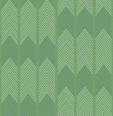 Nyle Green Chevron Stripes Wallpaper with Modern Graphic Chevron Pattern - A-Street Prints 4066-26525