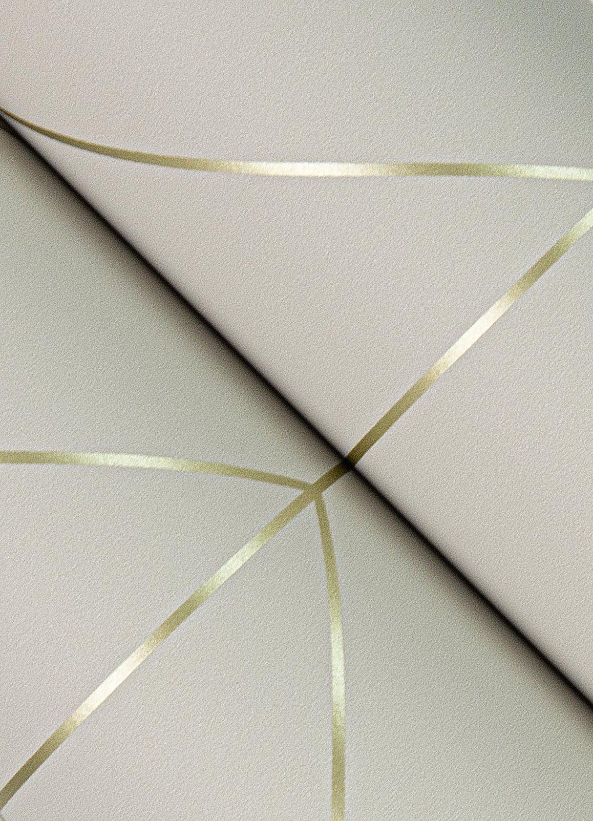Sander Light Grey Geometric Wallpaper with Metallic Diamond Motif - A-Street Prints 4066-26545