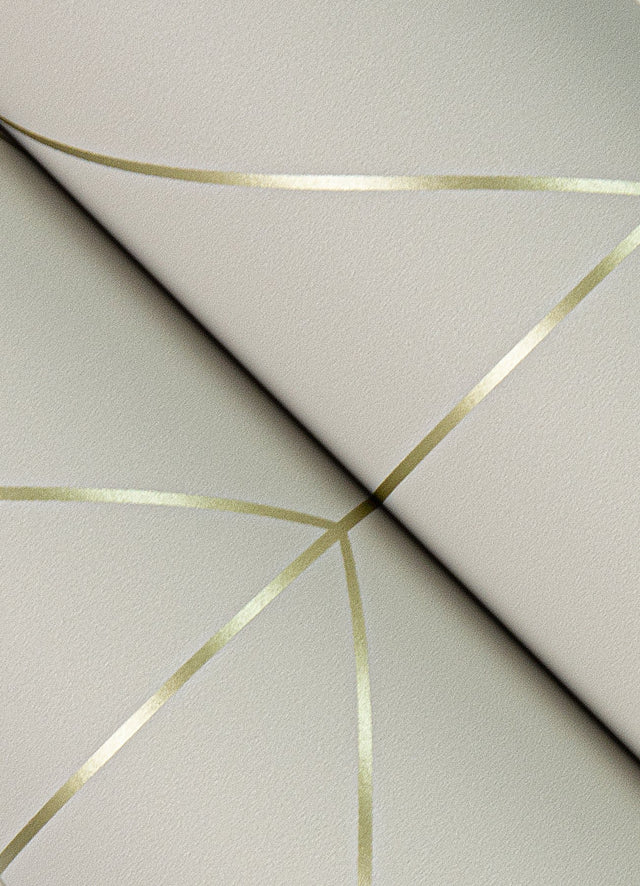 Sander Light Grey Geometric Wallpaper with Metallic Diamond Motif - A-Street Prints 4066-26545