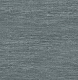 Malin Dark Blue Faux Grasscloth Wallpaper with Modern Graphics Texture - A-Street Prints 4066-26559