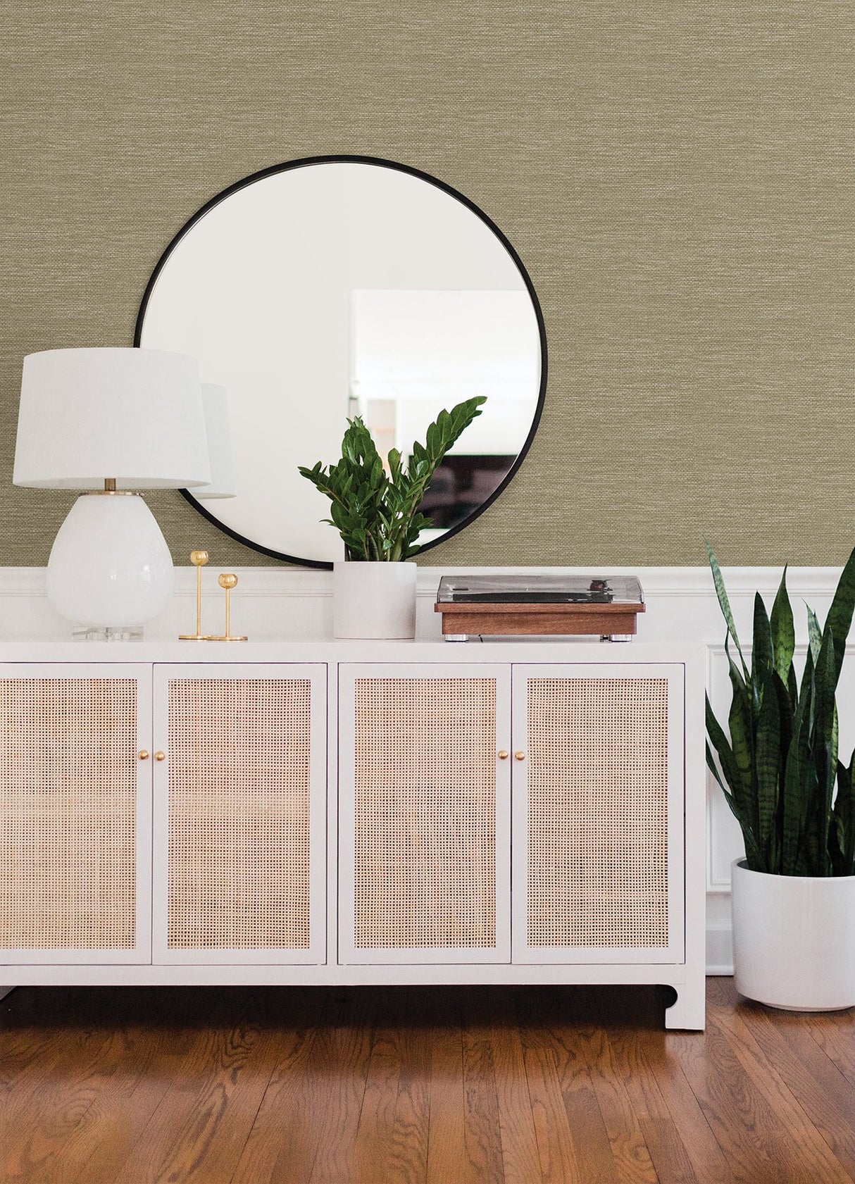 Malin Wheat Faux Grasscloth Wallpaper with Raised Ink Texture - A-Street Prints 4066-26563