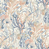Kelp Garden Coral Tropical Reef Wallpaper with Coastal Underwater Motif - Chesapeake 4071-71000