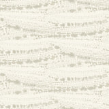 Rannell Beige Abstract Scallop Wallpaper with Coastal Abstract Motif - Brewster 4071-71048