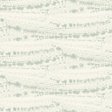 Rannell Aqua Abstract Scallop Wallpaper with Coastal Abstract Motif - Chesapeake 4071-71049