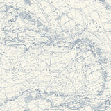 Charts Navy Nautical Chart Wallpaper with Coastal Maps Pattern - Chesapeake 4071-71056