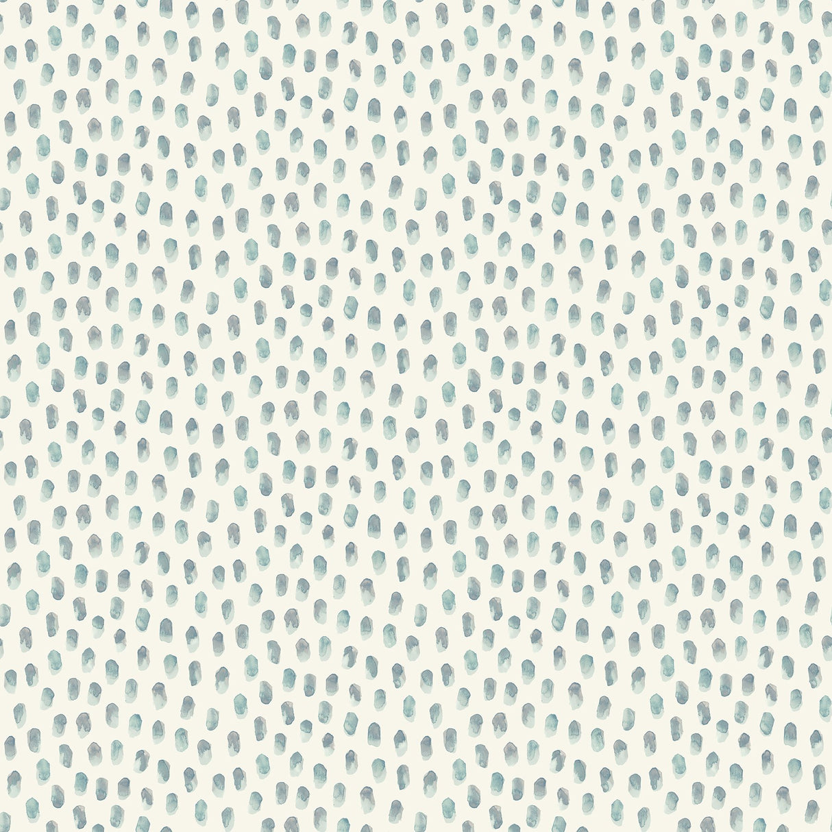 Sand Drips Aqua Painted Dots Wallpaper with Coastal Abstract Motif - Chesapeake 4071-71061