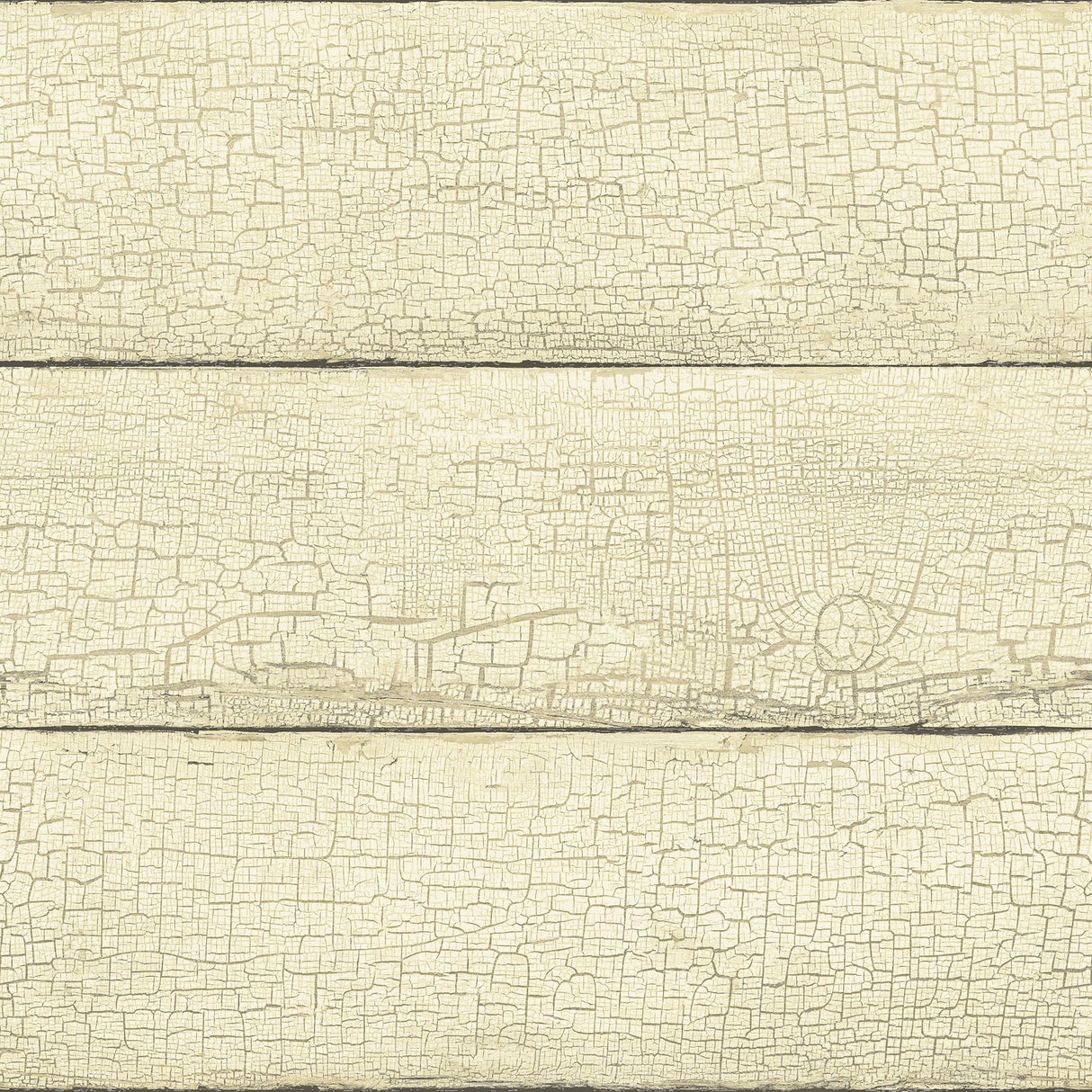 Morgan Wheat Distressed Wood Wallpaper with Country Sure Strip Prepasted - Brewster 4072-70011