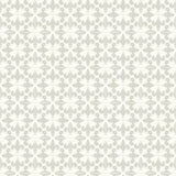 Remy Light Grey Fleur Tile Wallpaper with Sure Strip Graphics Pattern - Chesapeake 4072-70034