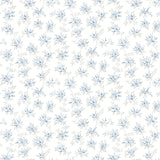 Sofiane Blue Botanical Trail Prepasted Sure Strip Wallpaper - Chesapeake 4072-70039