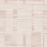 Callaway Pink Woven Stripes Wallpaper with Modern Abstract Stripe Pattern - A-Street Prints 4074-26618