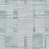 Callaway Denim Woven Stripes Wallpaper with Abstract Modern Stripe Pattern - A-Street Prints 4074-26620