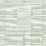 Callaway Green Woven Stripes Wallpaper with Abstract Modern Stripes - A-Street Prints 4074-26621
