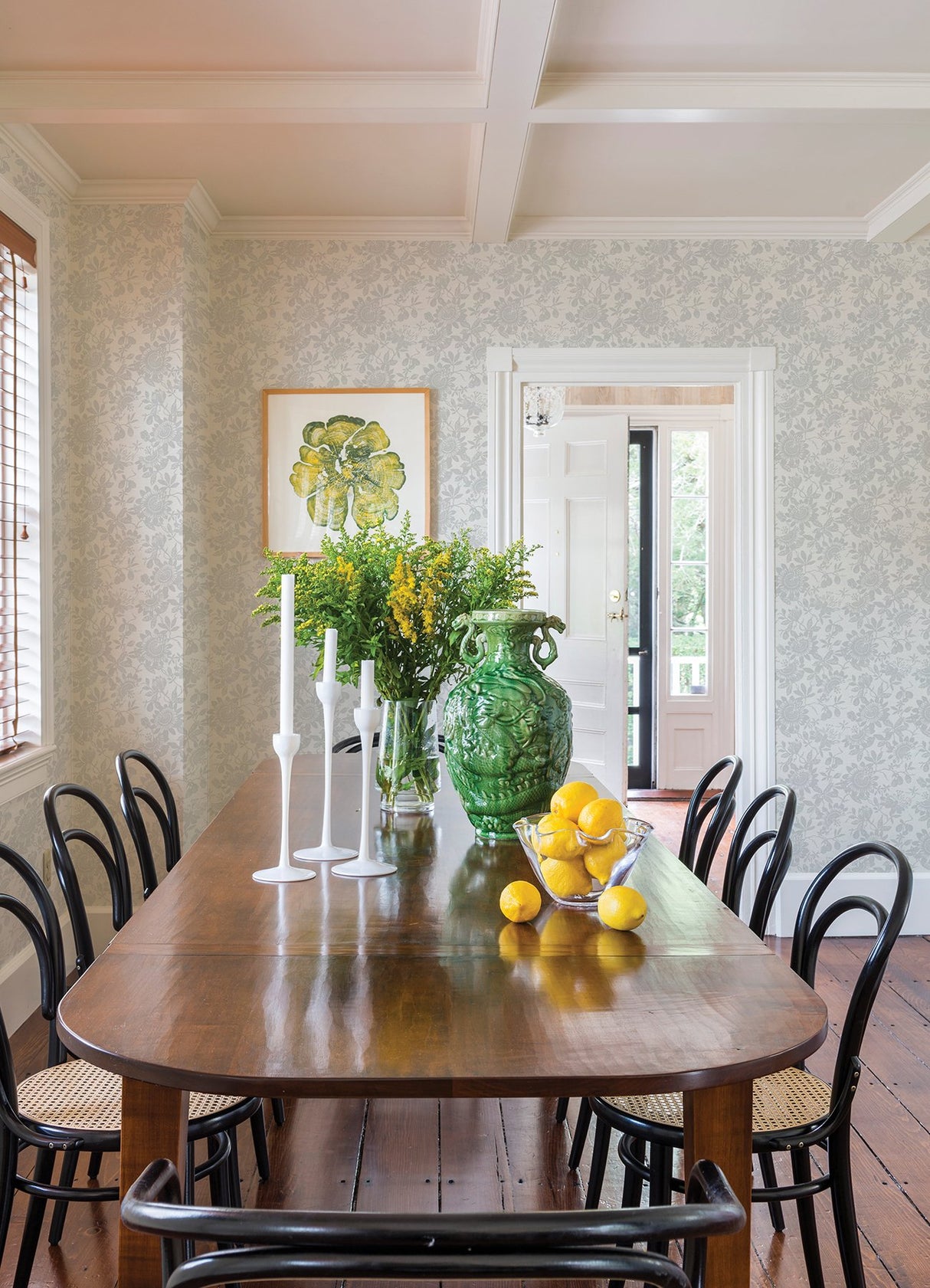 Helen Light Grey Floral Trail Wallpaper with Modern Botanical Flowers Pattern - A-Street Prints 4074-26629