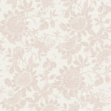 Helen Mauve Floral Trail Wallpaper with Modern Botanical Flowers - Brewster 4074-26630