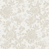 Helen Taupe Floral Trail Wallpaper with Modern Botanical Flowers - A-Street Prints 4074-26633