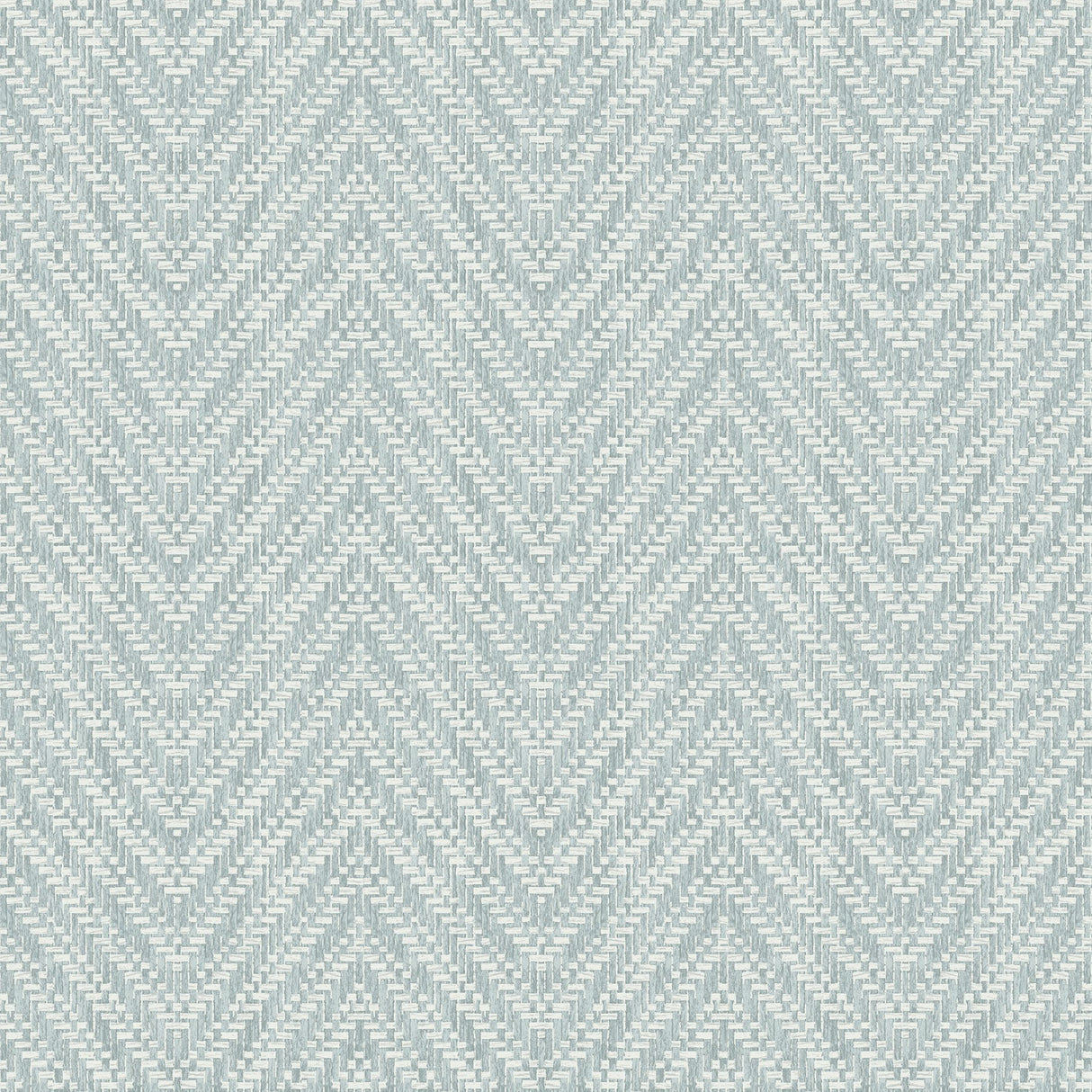 Glynn Sky Blue Chevron Textured Wallpaper - A-Street Prints 4074-26649