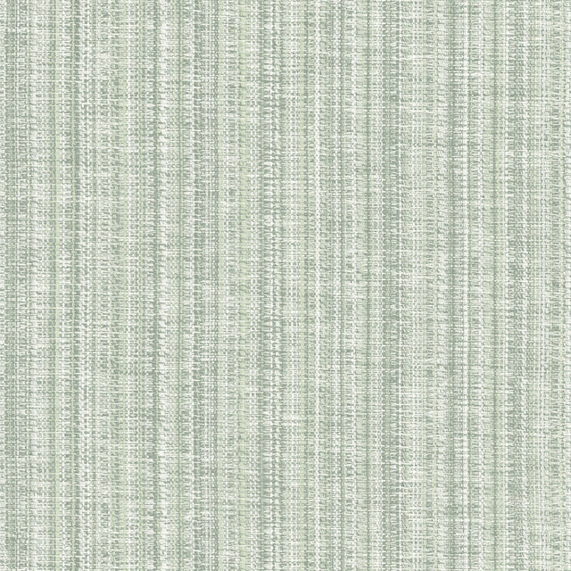 Simon Green Woven Texture Wallpaper with Raised Ink Textured Finish - Brewster 4074-26655