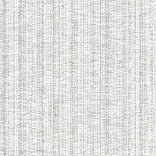 Simon Light Grey Woven Texture Wallpaper with Raised Ink Fabric Texture - A-Street Prints 4074-26660