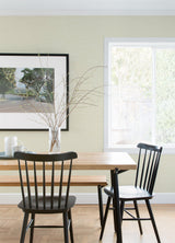 Agave Light Yellow Faux Grasscloth Wallpaper with Raised Ink Modern Graphics - A-Street Prints 4080-24280