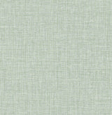 Lanister Green Texture Wallpaper with Fabric & Woven Textures Pattern, Modern Style - A-Street Prints 4080-26235