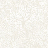 Olle Cream Forest Sanctuary Wallpaper with Scandinavian Botanical Motif - A-Street Prints 4080-83111
