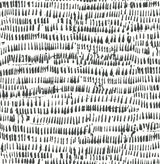 Runes Charcoal Brushstrokes Wallpaper with Modern Abstract Motif - A-Street Prints 4081-24354