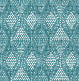 Grady Teal Dotted Geometric Wallpaper with Raised Ink Texture - A-Street Prints 4081-26318