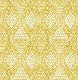 Grady Yellow Dotted Geometric Wallpaper with Raised Ink Texture - A-Street Prints 4081-26321