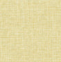 Emerson Yellow Faux Linen Wallpaper by A-Street Prints - FD26356