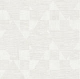 Wegener Champagne Geometric Wallpaper with Metallic Textured Glam Pattern - Advantage 4082-381963