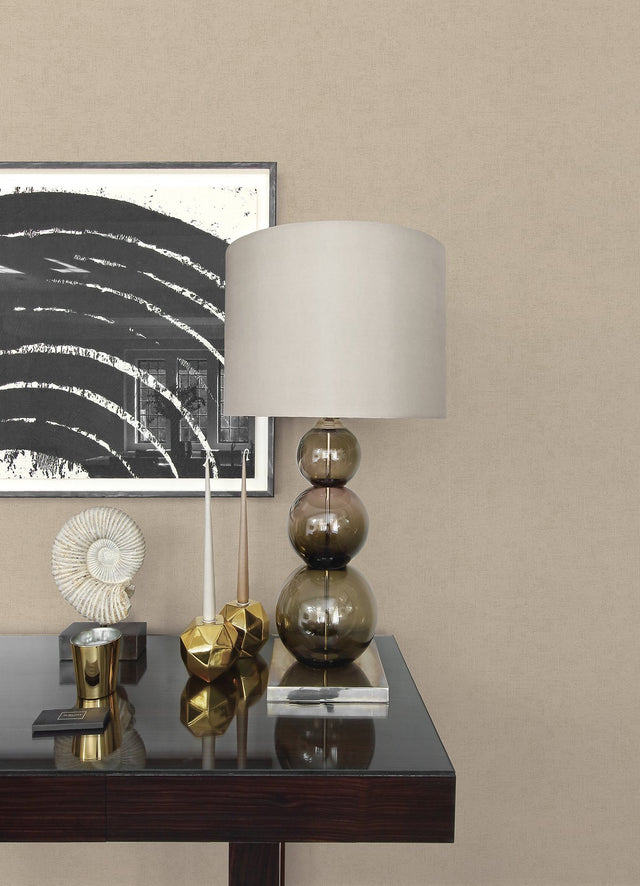 Steno Light Brown Plaster Wallpaper with Distressed Textures, Transitional Style - Advantage 4082-381971