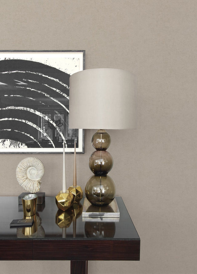 Steno Taupe Plaster Wallpaper with Distressed Textures - Advantage 4082-381976