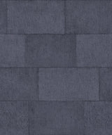 Lyell Dark Blue Stone Wallpaper with Textured Faux Stone Pattern - Advantage 4082-382015