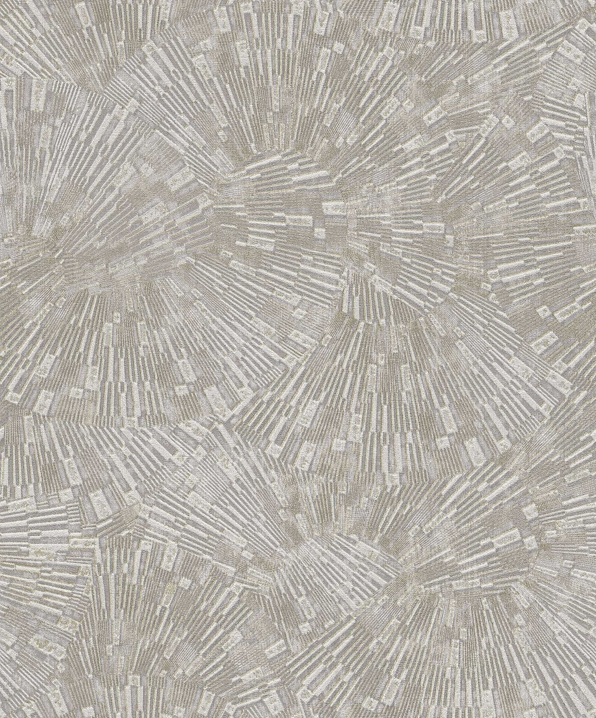 Agassiz Light Brown Burst Wallpaper with Textured Abstract Geometric Motif - Advantage 4082-382033