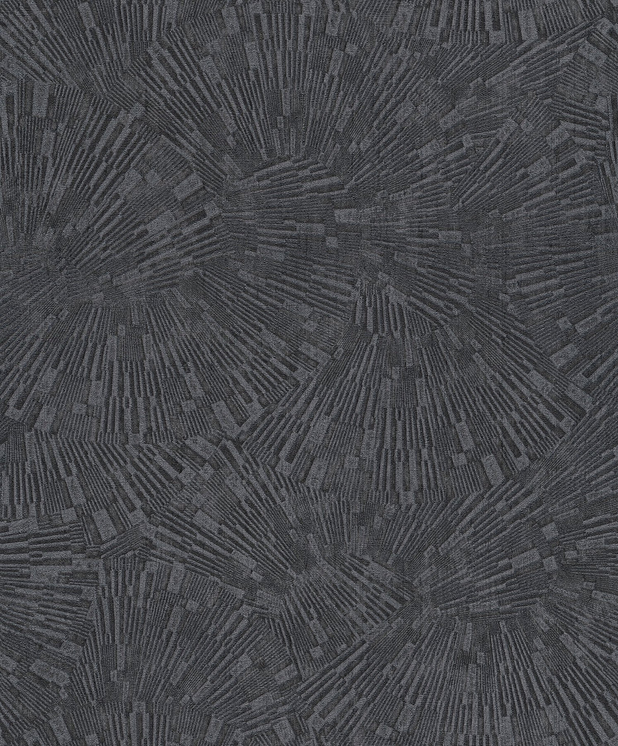 Agassiz Black Burst Textured Abstract Wallpaper - Advantage 4082-382035