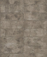Clay Dark Grey Stone Wallpaper with Textured Stone Motif - Advantage 4096-520163