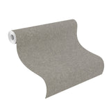 Dale Dark Grey Textured Abstract Wallpaper with Metallic Concrete Effect - Advantage 4096-554564