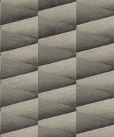 Shae Dark Grey Geo Wallpaper with Modern Geometric Textured Pattern - Advantage 4096-554663