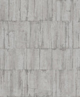 Buck Silver Horizontal Wallpaper with Distressed Textures Industrial Abstract Pattern - Advantage 4096-560312
