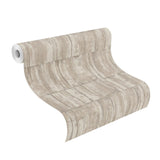 Buck Taupe Horizontal Wallpaper with Distressed Textures  Advantage 4096-560329