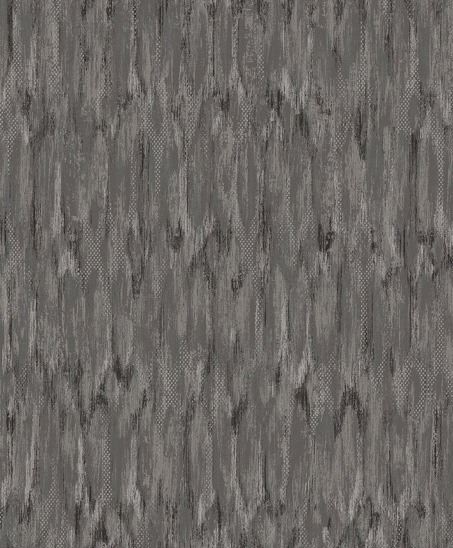 Kintana Pewter Abstract Trellis Wallpaper with Metallic Raised Ink Glam Trellis & Lattice Pattern - A-Street Prints 4105-86606
