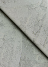 Amesemi Light Grey Distressed Herringbone Wallpaper with Metallic Effect - Brewster 4105-86610