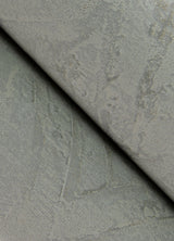 Amesemi Grey Distressed Herringbone Wallpaper with Metallic Accents - A-Street Prints 4105-86612