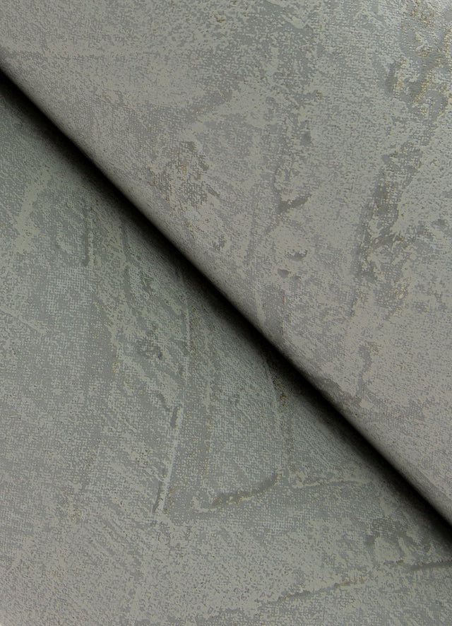 Amesemi Grey Distressed Herringbone Wallpaper with Metallic Accents - A-Street Prints 4105-86612
