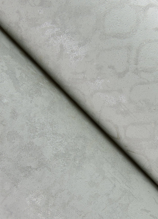 Zilarra Pearl Abstract Snakeskin Wallpaper with Metallic Geometric Animal Print - A-Street Prints 4105-86615