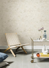 Zilarra Pearl Abstract Snakeskin Wallpaper with Metallic Geometric Animal Print - A-Street Prints 4105-86615
